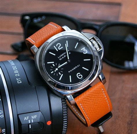 panerai orange strap